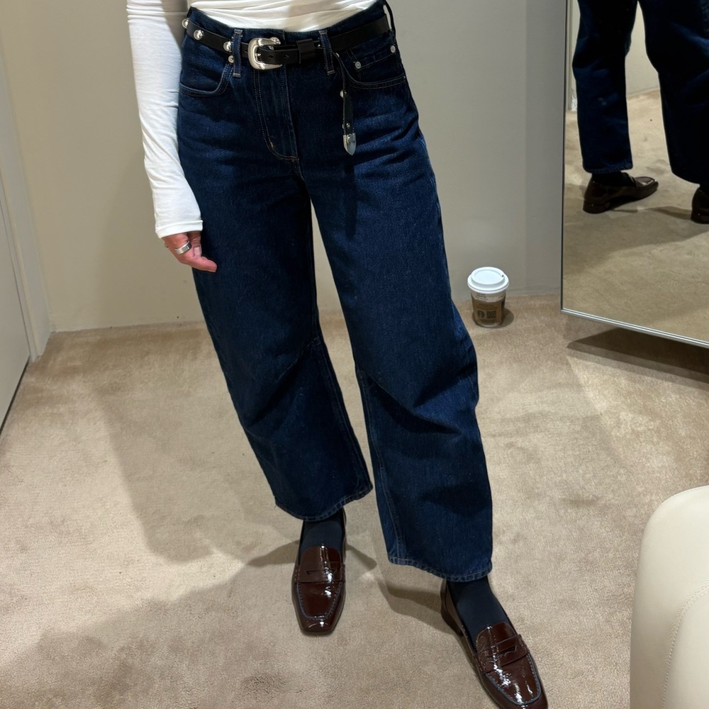 Citizens of Humanity CoH Petite Miro Barrel 24 P Amherst dark denim barrel jeans